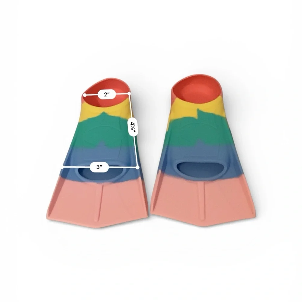 5XS Toddler 2–4 Swim Fins | Small Kids Pool Training
